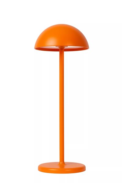 LED Akku Tischlampe Orange 32 cm 3000 K IP54 7h dimmbar