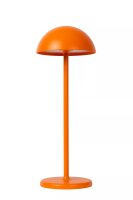 LED Akku Tischlampe Orange 32 cm 3000 K IP54 7h dimmbar