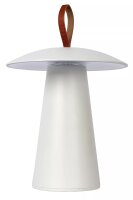 LED Akku Tischlampe dimmbar Aluminium 2700 K 29 cm IP54