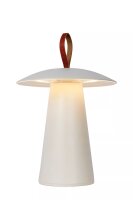 LED Akku Tischlampe dimmbar Aluminium 2700 K 29 cm IP54