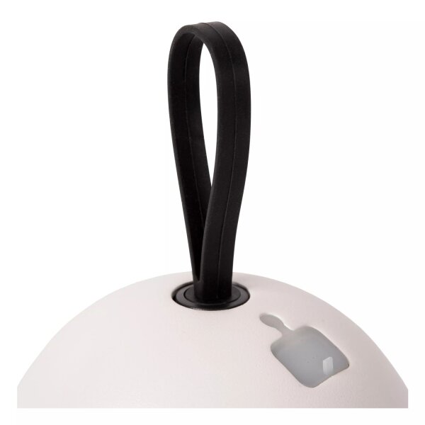 LED Akku Wandspot flexibel Schwarz Weiß IP54 3000 K