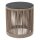 LED Akku Stehleuchte Taupe 3000 K IP44 Hocker Tisch