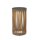 LED Akku Stehlampe Taupe 6h 3000 K IP44 Hocker Tisch