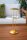 LED Akku Tischlampe Gold Ladestation IP54 2 W dimmbar