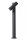 LED Stehlampe verstellbar Anthrazit IP65 43 cm 3000 K