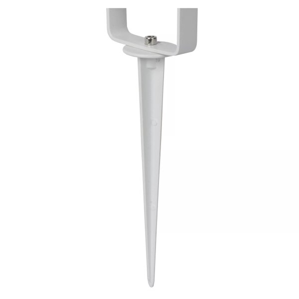 Erdspießstrahler Aluminium Weiß IP65 GU10 schwenkbar