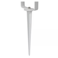 Erdspießstrahler Aluminium Weiß IP65 GU10...