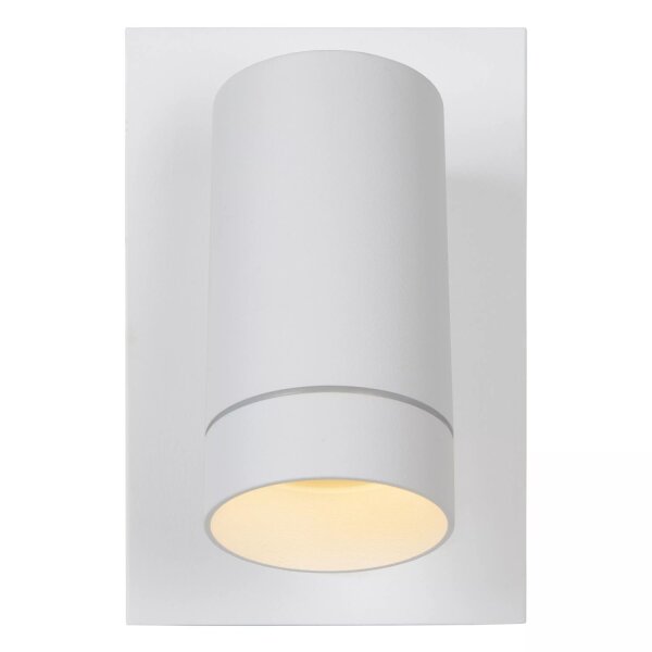 Wandspot Bewegungsmelder flexibel Weiß GU10 H:15 cm