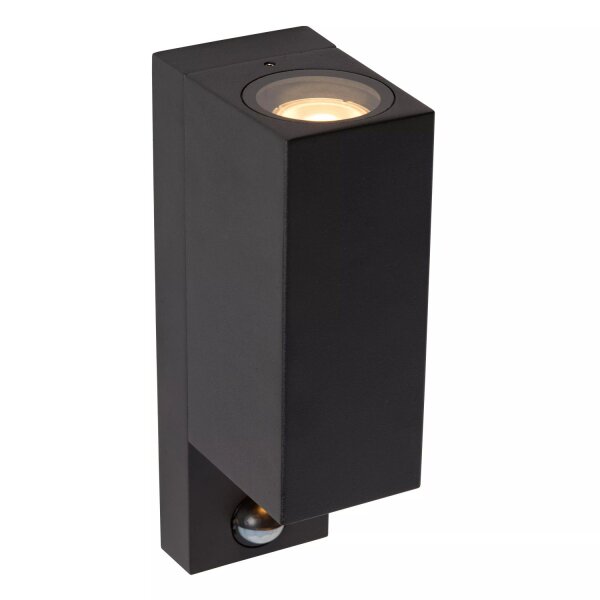 Wandlampe Up Down Sensor Aluminium B:7 cm IP65 GU10