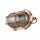 Kellerleuchte Glas Echt-Messing E27 IP64 B: 21 cm