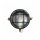 Außenlampe Wand Messing Glas D: 24 cm rund IP64 Grün