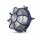 Kellerlampe Echt-Messing Glas E27 IP64 rund D: 22 cm