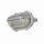 Wandlampe außen Echt-Messing Glas 21 cm breit IP64 Grau