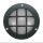 Kellerlampe Messing massiv Glas D: 14 cm IP64 Grün G9