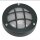 Kellerlampe Messing massiv Glas D: 14 cm IP64 Grün G9