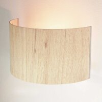Wandleuchte BLEND NATUR in Holzfarben