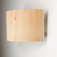 Wandleuchte BLEND NATUR in Holzfarben