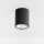 Runde Deckenleuchte DOWNLIGHT ROUND in Schwarz