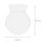 Plafonnier Durelo Blanc Ø16cm