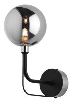 Metall Wandlampe Glas Kugel für G9 Modern