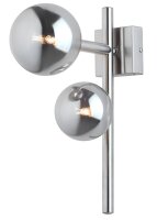 Wandlampe in Nickel Graphit inkl. LED G9 Loft