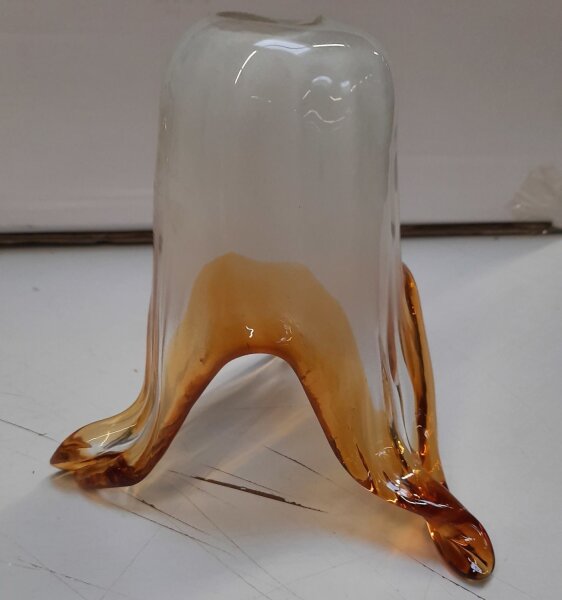 Lampenschirm Glas Blüten Design Ø17,5cm für E14 Leuchten