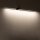LED Wandlampe Schwarz 3000 K warmweiß 99 cm