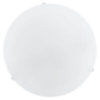 Plafonnier blanc rond Ø24,5cm