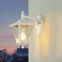 Außenwandleuchte Messing massiv 23 cm hoch IP43...