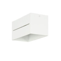 Deckenleuchte Weiß Aluminium L:20cm eckig Modern 2x G9