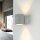 Beton Wandleuchte Up Down rund H: 10 cm klein G9 LED