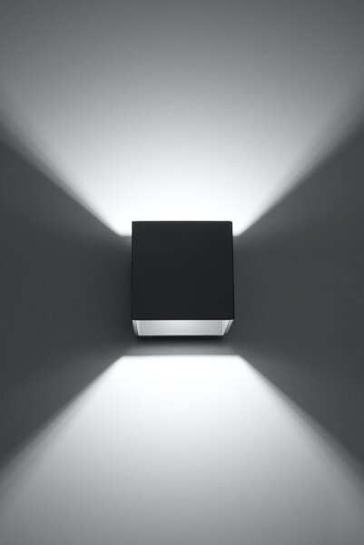 Up Down Wandlampe GEO Anthrazit B:10cm G9 Flur