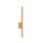 Wandleuchte Metall2-flammig Up Down in Gold matt G9 innen