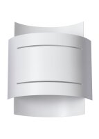 Wandleuchte Up Down Wei&szlig; 23 cm Metall Lichtmuster