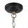 Hängelampe Schwarz Gold B: 20 cm Vintage Design E27