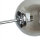 Deckenleuchte Metall Rauchglas B: 48 cm Chrom 3x E27 Retro