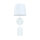Wandlampe Weiß E27 mit Leselampe verstellbar GU10
