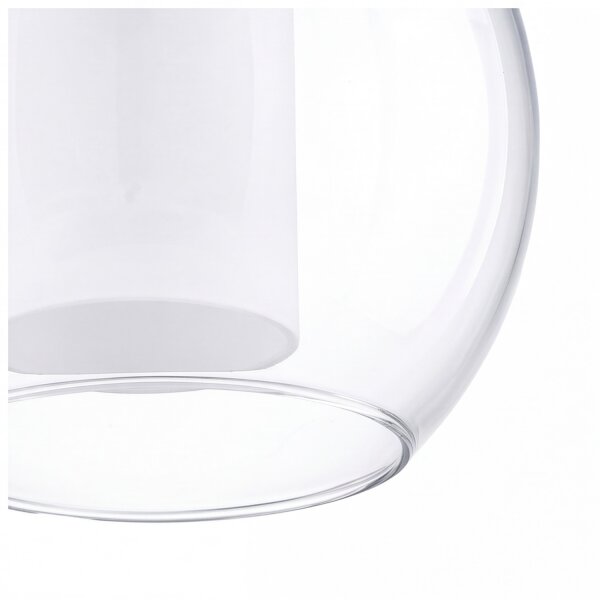 Suspension décorative Bolsano Blanc Ø50,5cm 3-Flmg