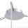 Suspension décorative Bolsano Blanc Ø50,5cm 3-Flmg