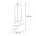 Suspension décorative Bolsano Blanc Ø50,5cm 3-Flmg