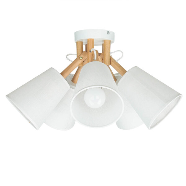 Deckenlampe VAIO Weiß 5-flmg