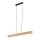 LED Hängelampe Skandinavisch Holz Schwarz 3000 K 96 cm