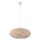 Lampe à suspendre Campilo Beige Ø45cm