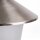 Sockelleuchte Garten Terrasse 29 cm hoch Messing Glas Stehlampe niedrig Außen