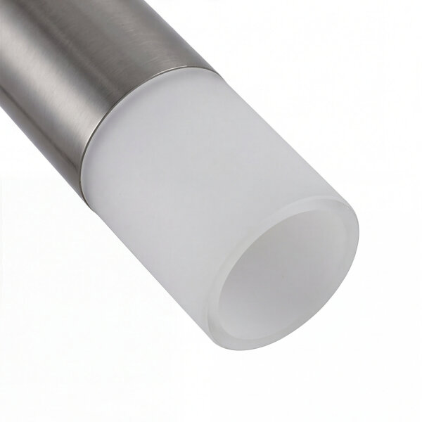 Pendelleuchte LED Nickel Metall 2700K Up Down L:99 cm