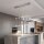 Pendelleuchte LED Nickel Metall 2700K Up Down L:99 cm