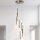 Pendelleuchte LED Nickel Metall 2700K Up Down Ø32 cm