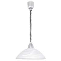 Lampe à suspendre Lord 2 nickel mat Ø36cm