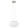 Extraordinaire lampe &agrave; suspendre Optica Blanc &Oslash;28cm 2-Flmg
