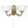 Cordon de tirage Applique Savoy Blanc 2-Flmg